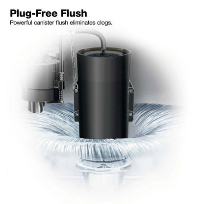Extra Tall Highline Arc Complete Solution 2-piece 1.28 GPF Single Flush Elongated Toilet in White (Seat Included) 78305-0