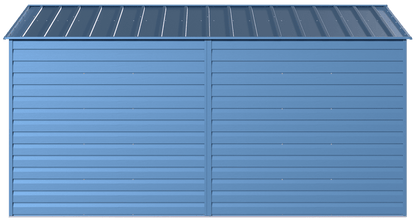 Arrow Select Steel Storage Shed, 10x14, Blue Grey
